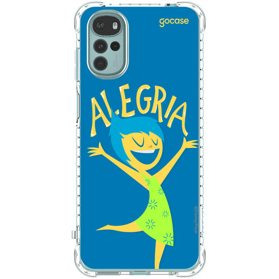 Capinha para celular  Divertidamente - Alegria Lettering