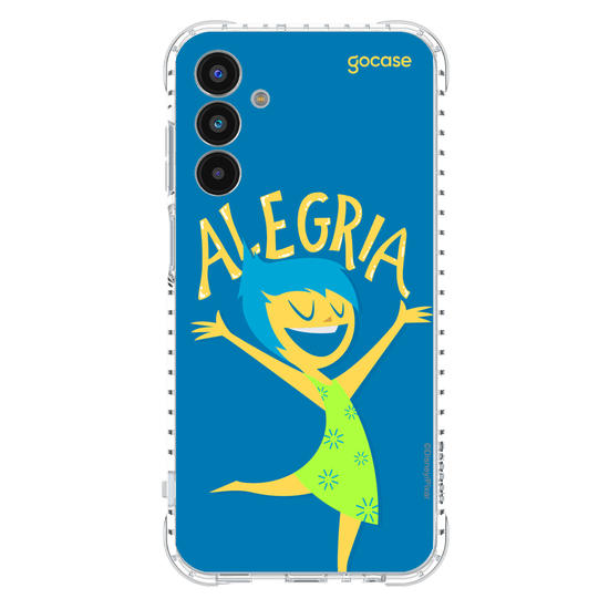 Capinha para celular  Divertidamente - Alegria Lettering