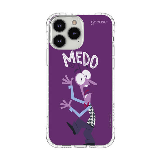 Capinha para celular  Divertidamente - Medo Lettering