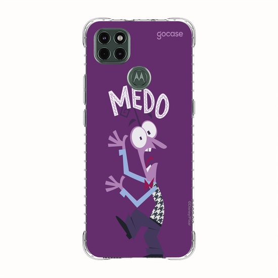 Capinha para celular  Divertidamente - Medo Lettering