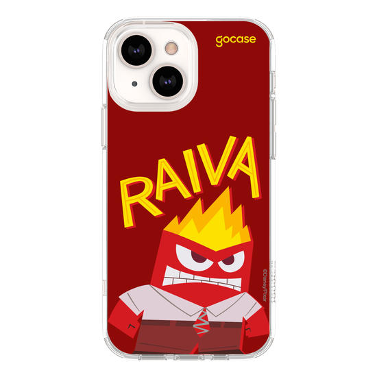  Divertidamente - Raiva Lettering Phone Case