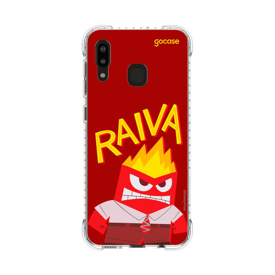 Capinha para celular  Divertidamente - Raiva Lettering