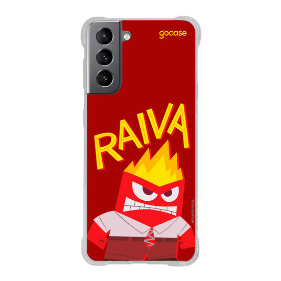 Capinha para celular  Divertidamente - Raiva Lettering