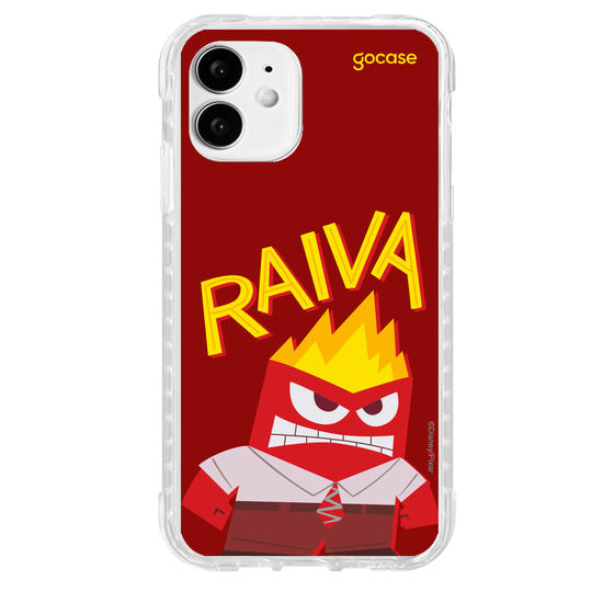 Capinha para celular  Divertidamente - Raiva Lettering