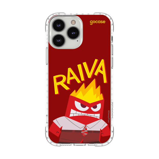 Capinha para celular  Divertidamente - Raiva Lettering