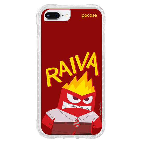 Capinha para celular  Divertidamente - Raiva Lettering