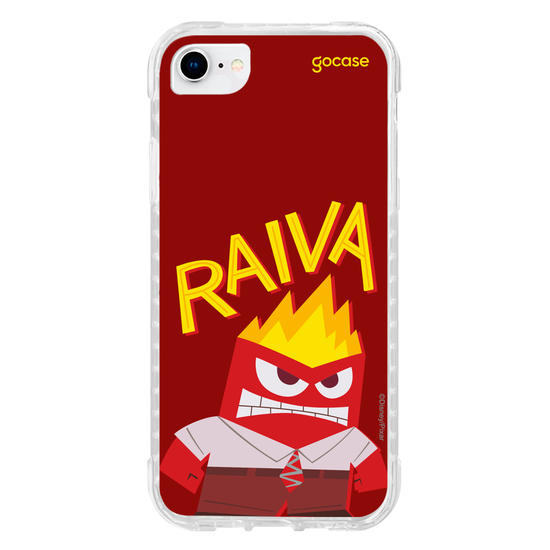 Capinha para celular  Divertidamente - Raiva Lettering