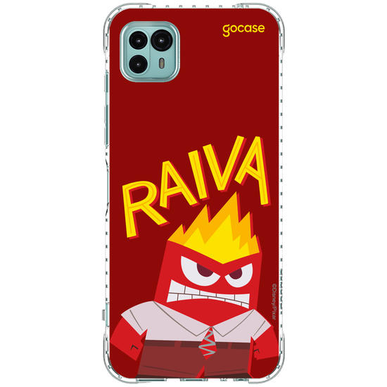 Capinha para celular  Divertidamente - Raiva Lettering