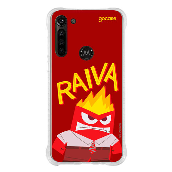 Capinha para celular  Divertidamente - Raiva Lettering