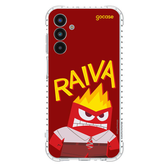Capinha para celular  Divertidamente - Raiva Lettering