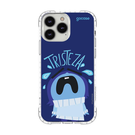 Capinha para celular  Divertidamente - Tristeza Lettering