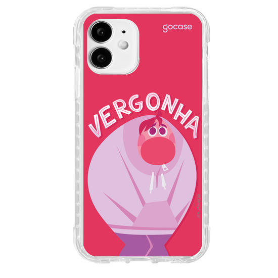 Capinha para celular  Divertidamente - Vergonha Lettering