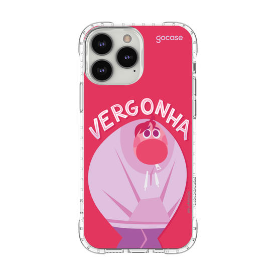 Capinha para celular  Divertidamente - Vergonha Lettering