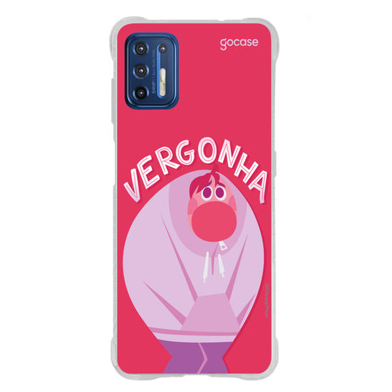 Capinha para celular  Divertidamente - Vergonha Lettering
