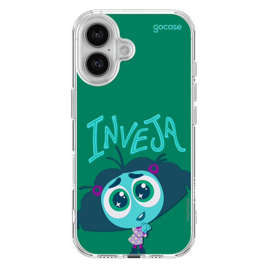 Capinha para celular  Divertidamente - Inveja Lettering