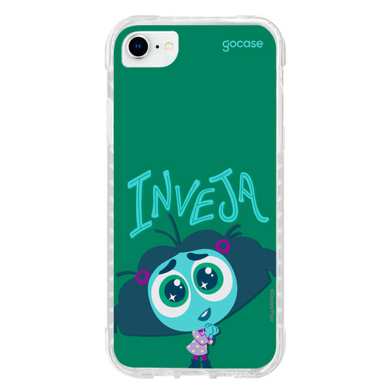 Capinha para celular  Divertidamente - Inveja Lettering