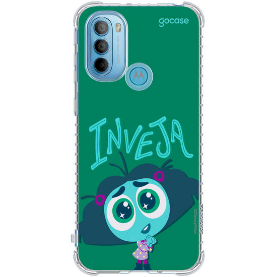Capinha para celular  Divertidamente - Inveja Lettering