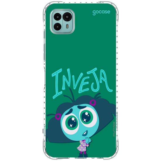 Capinha para celular  Divertidamente - Inveja Lettering