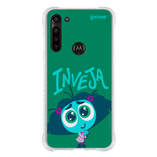 Capinha para celular  Divertidamente - Inveja Lettering