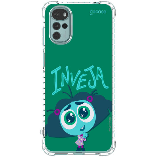 Capinha para celular  Divertidamente - Inveja Lettering
