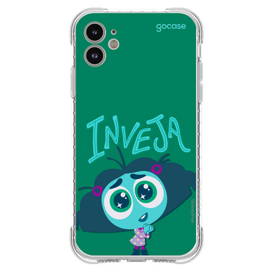 Capinha para celular  Divertidamente - Inveja Lettering