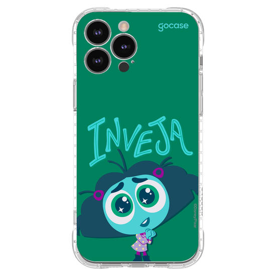 Capinha para celular  Divertidamente - Inveja Lettering