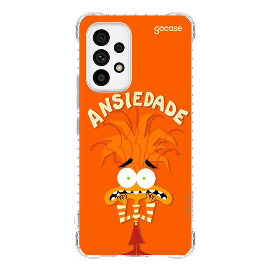 Capinha para celular  Divertidamente - Ansiedade Lettering