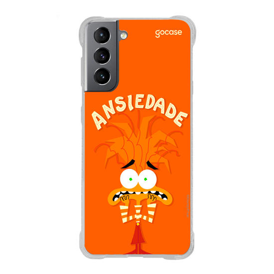 Capinha para celular  Divertidamente - Ansiedade Lettering