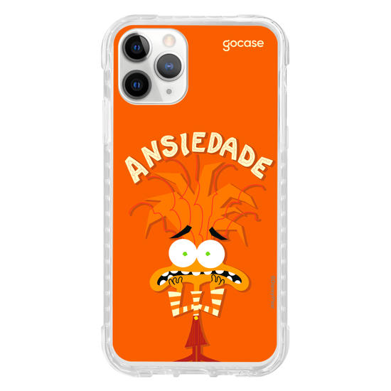 Capinha para celular  Divertidamente - Ansiedade Lettering