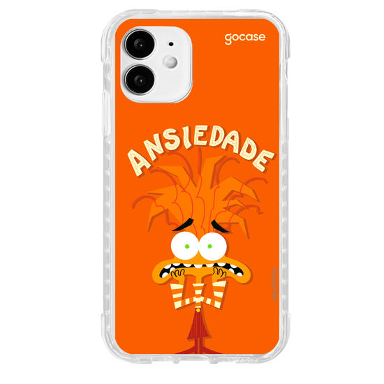 Capinha para celular  Divertidamente - Ansiedade Lettering