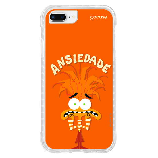 Capinha para celular  Divertidamente - Ansiedade Lettering