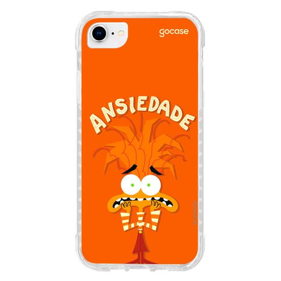 Capinha para celular  Divertidamente - Ansiedade Lettering