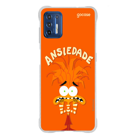 Capinha para celular  Divertidamente - Ansiedade Lettering