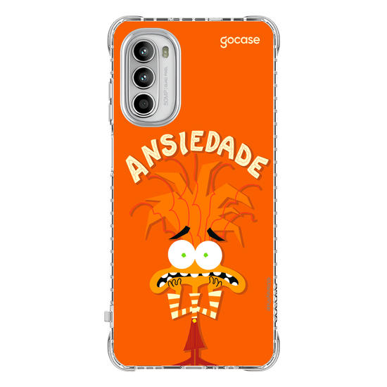 Capinha para celular  Divertidamente - Ansiedade Lettering