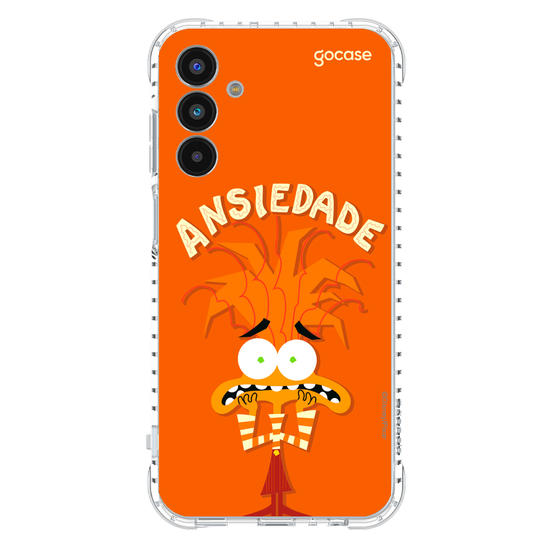 Capinha para celular  Divertidamente - Ansiedade Lettering