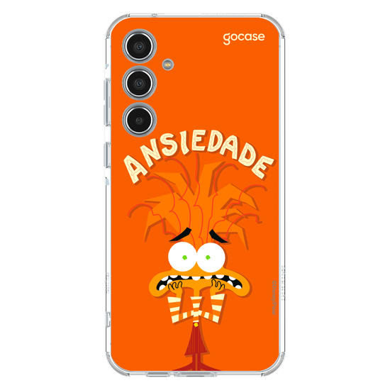 Capinha para celular  Divertidamente - Ansiedade Lettering