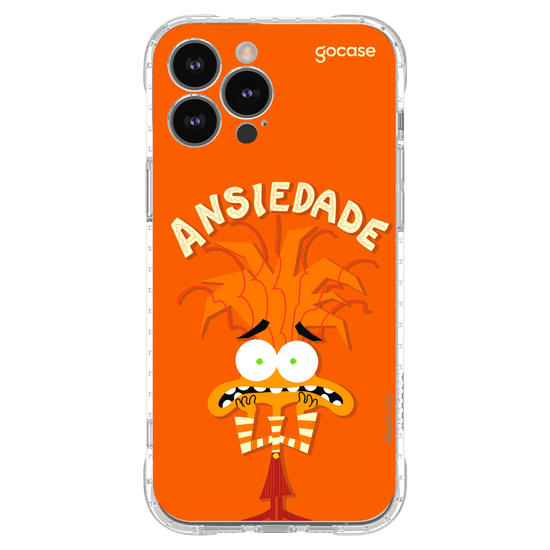 Capinha para celular  Divertidamente - Ansiedade Lettering