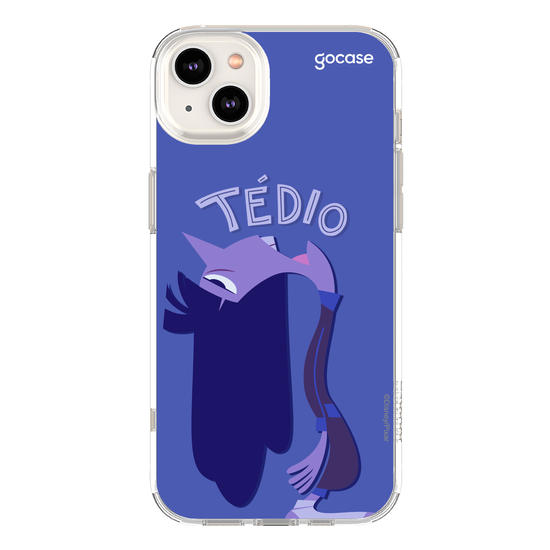 Capinha para celular  Divertidamente - Tédio Lettering