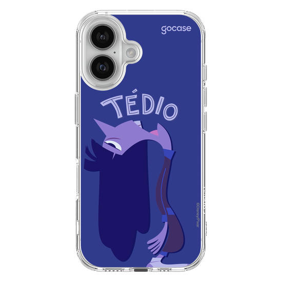 Capinha para celular  Divertidamente - Tédio Lettering