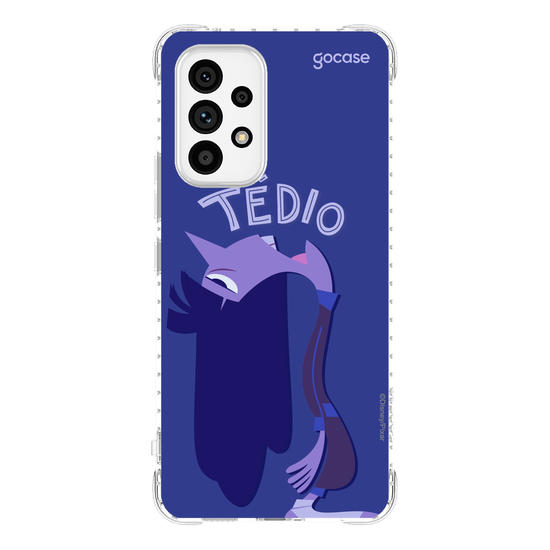 Capinha para celular  Divertidamente - Tédio Lettering