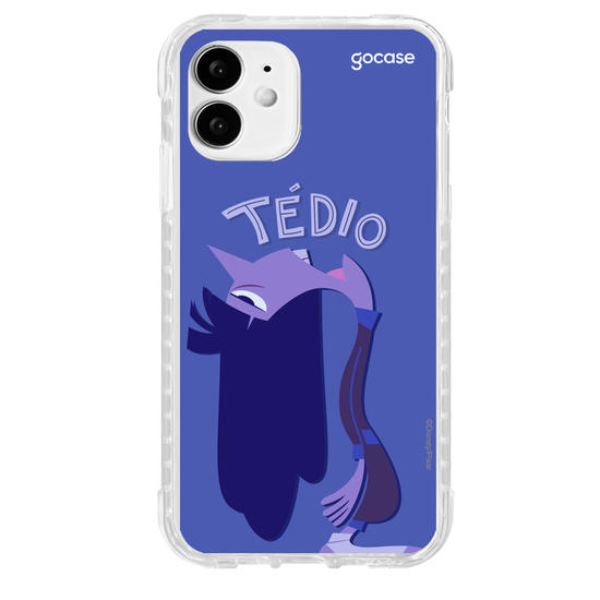 Capinha para celular  Divertidamente - Tédio Lettering