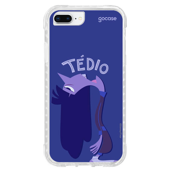 Capinha para celular  Divertidamente - Tédio Lettering