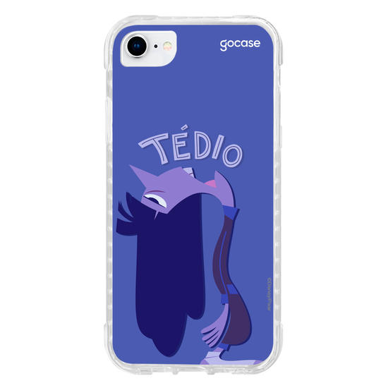 Capinha para celular  Divertidamente - Tédio Lettering