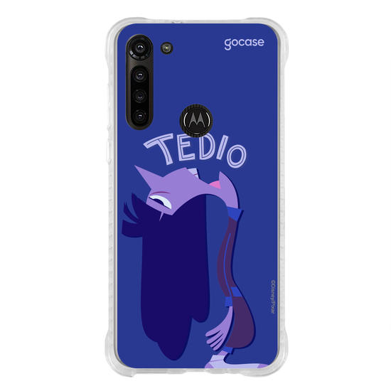 Capinha para celular  Divertidamente - Tédio Lettering