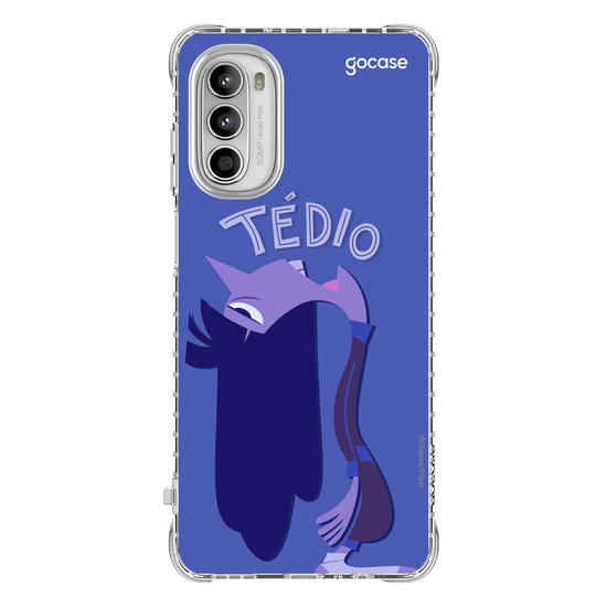 Capinha para celular  Divertidamente - Tédio Lettering