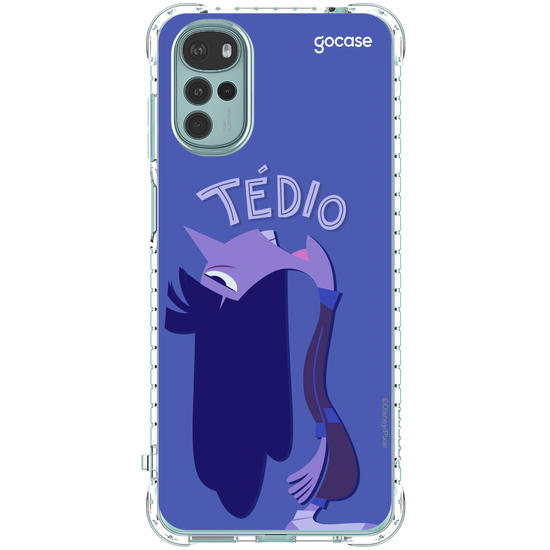 Capinha para celular  Divertidamente - Tédio Lettering