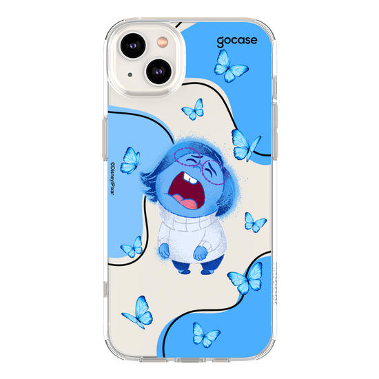 Capinha para celular  Divertidamente - Butterfly Tristeza