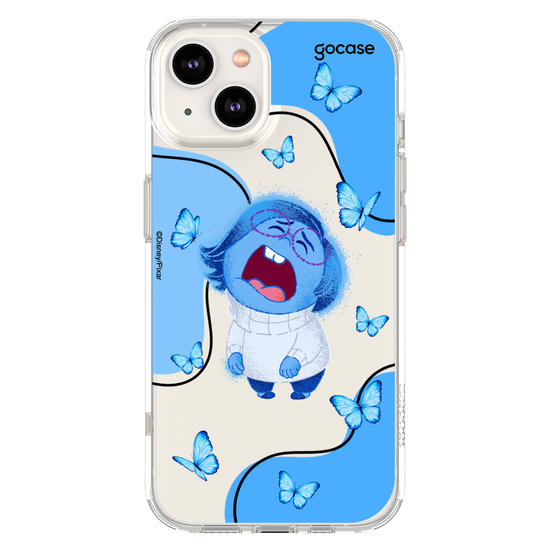 Capinha para celular  Divertidamente - Butterfly Tristeza