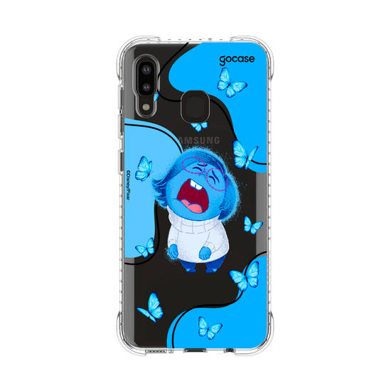 Capinha para celular  Divertidamente - Butterfly Tristeza