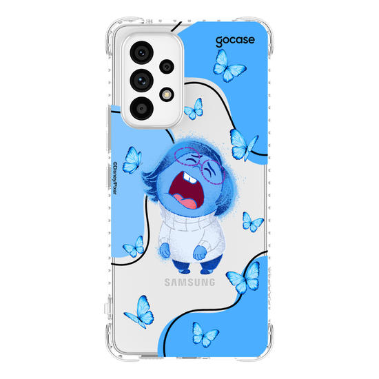 Capinha para celular  Divertidamente - Butterfly Tristeza